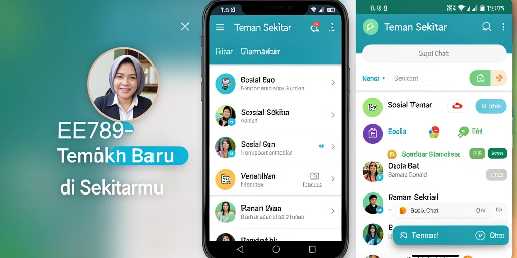 Antarmuka aplikasi EE789 yang menarik dan mudah diakses.
