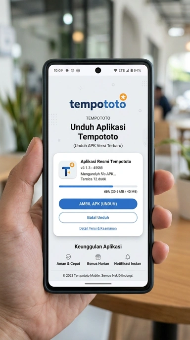 Unduh dan Instal APK tempototo Terbaru 5.8.6